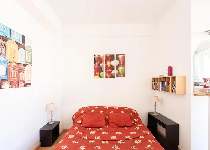 Nice Center - Bright Studio Balcony Wifi & Aircon