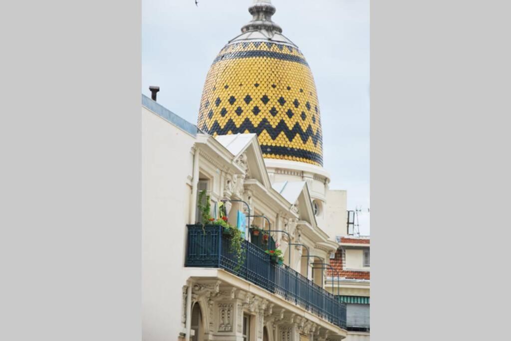 Center - Bright Studio Balcony Wifi & Aircon Appartement Nice